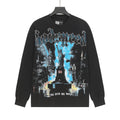 Godspeed Washed Black Rock Graphic Long-Sleeve T-Shirt — hero